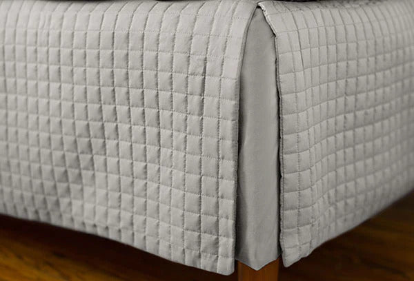 Quilted Bed Dust Ruffle | Comphy